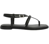 Tommy Hilfiger Femme Th Buckle Thong Sandal LTH Fw0fw09367 Plates, Black (Black), 40 EU