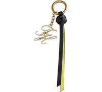 Tommy Hilfiger Femme Th Charms Script Aw0aw18567 Chaîne de clé, Black (Black), Taille Unique