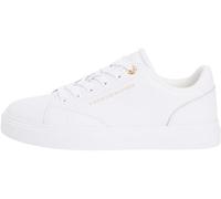 Tommy Hilfiger Chaussures Femme TH Feminine Cupsole Cuir FW0FW09105 Basses Blanc 38 EU