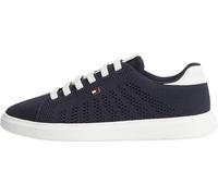 Tommy Hilfiger Femme Th Icon Light Knit Sneaker Fw0fw09401 Bas, Blue (Space Blue), 37 EU