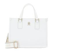 Tommy Hilfiger Femme Th Monotype Mini Tote Aw0Aw15977 Crossover, White (Ecru), Taille Unique
