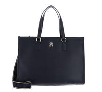 Tommy Hilfiger Femme TH MONOTYPE Tote AW0AW15978 Fourre-Tout, Bleu (Space Blue), OS