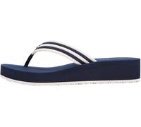 Tommy Hilfiger Femme Th Stripe Summer Sandal Fw0fw09196 Tongs, Blue (Space Blue), 42 EU