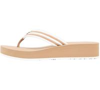 Tommy Hilfiger Femme Th Stripe Summer Sandal Fw0fw09196 Tongs, Khaki (Safari Canvas), 41 EU