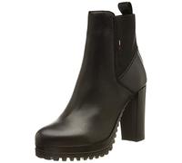 Tommy Hilfiger Femme Tj Essentials Botte Tendance, Noir, 40 EU