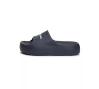 Tommy Hilfiger Femme Tjw Chunky Flatform Slide Chausson, Bleu Marine foncé, 37/38 EU