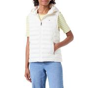 Tommy Hilfiger Femme Veste sans Manches Padded Global Stripe Matelassée, Beige (Ancient White), XXS