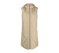 Tommy Hilfiger, Femme, Vestes, Beige, Taille: 36 FR Gilet Matelassé Beige