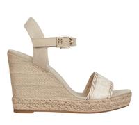 Tommy Hilfiger Femmes Sandales classiques FW0FW07088 RBT Couleur : Vert Taille : 39