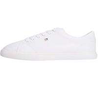 Tommy Hilfiger Femmes Th Low Profile Vulc Canvas FW0FW09102 Low Top, Blanc (Blanc), 35