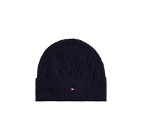 Tommy Hilfiger Flag Cable Knit Bonnets AM0AM13588DW6 - Unisex - Coton