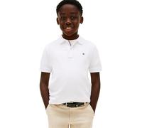 Tommy Hilfiger Flag Polo S/S KB0KB09103 Manches Courtes, Blanc (White), 3 Ans Garçon