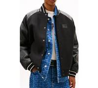 Tommy Hilfiger Flag Varsity Jacket Black Taille: M | Blousons d'aviateurs Outlet | Homme | Le Noir