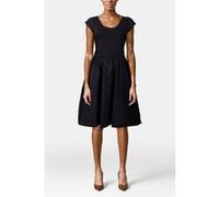 Tommy Hilfiger Flared Open-nk Ss Dress Black Taille: L | Robes Outlet | Femme | Le Noir