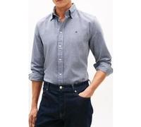 Tommy Hilfiger Flex Dobby Sf Shirt Carbon Navy Taille: M | Casual chemises Outlet | Homme | Bleu