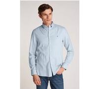 Tommy Hilfiger Flex Dobby Sf Slim Fit Long Sleeve Shirt Blue Taille: S | Casual chemises Outlet | Homme | Bleu