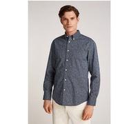 Tommy Hilfiger Flex Poplin Liner Floral Rf Long Sleeve Shirt Bleu M Homme