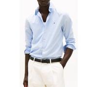 Tommy Hilfiger Flex Poplin Mini Pri Regular Fit Shirt Cloudy Blue Taille: S | Casual chemises Outlet | Homme | Bleu