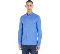 Tommy Hilfiger Flex Poplin RF Shirt MW0MW30934 Chemises décontractées, Bleu (Blue Spell), S Homme