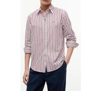 Tommy Hilfiger Flex Poplin Seasonal Medium Red/multistripe Taille: S | Casual chemises Outlet | Homme | Rouge