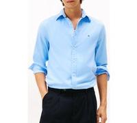 Tommy Hilfiger Flex Regular Fit Flannel Shirt Vessel Blue Taille: S | Chemises d'affaires Outlet | Homme | Bleu