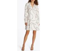 Tommy Hilfiger Fluid Viscose Short Flag Chain Wave/ Rwb Calico Taille: 44 | Robes Mini Outlet | Femme |