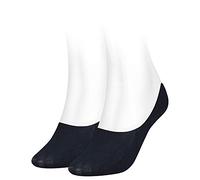 Tommy Hilfiger Footie Chaussettes, Bleu Marine, 35/38 (Lot de 2) Femme