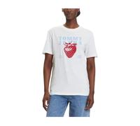 Tommy Hilfiger - Fraise RLX Tee - Femme - Tops - Blanc - Taille: 36 FR