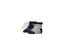 Tommy Hilfiger Giftbox Stripe Chaussettes Classiques, Tommy Original, 15-18 (Lot de 3) Mixte bébé
