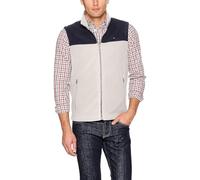 Tommy Hilfiger Gilet polaire pour homme, Bleu marine/glace, L