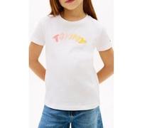 Tommy Hilfiger Girls Tommy Puff Print Tee White Taille: 16 | T-Shirts Outlet | kids | Blanche