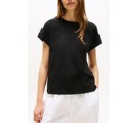 Tommy Hilfiger Gold Button Mdrn C-n Relaxed Fit T-shirt Black Taille: L | Chemises Outlet | Femme | Le Noir