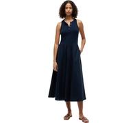 Tommy Hilfiger Gold Btn Poplin Mix Dark Night Navy Taille: M | Robes Outlet | Femme | Le Noir