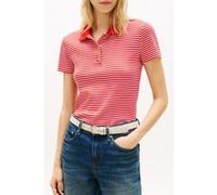 Tommy Hilfiger Gold Button Slim Ss Small Brt Fireworks/calico Taille: M | Polos Outlet | Femme