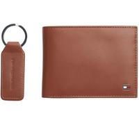 Tommy Hilfiger GP Eton CC and Coin Pckt Keyfob Am0am07931, Coffret Cadeau Homme, Brown (Cognac), Taille Unique