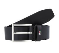 Tommy Hilfiger Ceinture Hampton en cuir bleu 80 cm Homme
