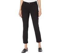 Tommy Hilfiger Hampton Pantalon Chino pour Femme, Pantalon léger avec Coupe décontractée, Noir, 48