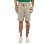 Tommy Hilfiger Harlem Po Linen Short Mw0Mw37804 Chino, Khaki (Sandalwood), 30W Homme
