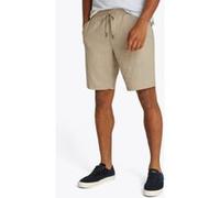 Tommy Hilfiger Harlem Po Linen Short Mw0Mw37804 Chino, Khaki (Sandalwood), 38W Homme