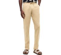 Tommy Hilfiger Harlem Po Sorona Linen Chino Batique Khaki Taille: W31L32 | Chinos Outlet | Homme | Blanche