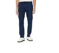 Tommy Hilfiger Harlem Sorona Linen MW0MW38801 Chino, Bleu, 36W/32L, Bleu (Night Sky), W36/L32