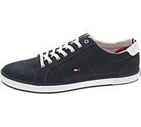 Tommy Hilfiger Baskets Vulcanisées Homme Chaussures, Bleu (Midnight), 42