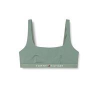 Tommy Hilfiger Haut de Bikini Brassière Femme sans Rembourrage, Multicolore (Stonewash Green), M