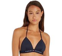 Tommy Hilfiger pour femme. UW0UW04109 Top de bikini marine rembourré (XL), Beachwear, Durable, Nylon recyclé