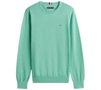 TOMMY HILFIGER / He.Pullover / PIMA ORG CTN CACHEMIRE CREW NECK, Vert persistant givré, Taille M
