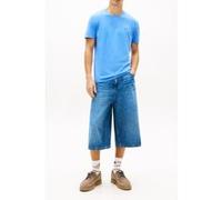 Tommy Hilfiger Heathered Xslim Jasper Shirt Blue Twilight Taille: L | T-shirts Basiques Outlet | Homme | Bleu