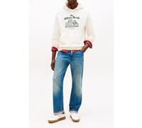 Tommy Hilfiger Herald Skyline Hoody Ivory Petal Taille: L | Pulls Outlet | Homme | Blanche