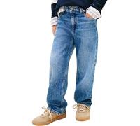 Tommy Hilfiger Heritage Flag KB0KB10343 Jean Ample en Denim pour garçon 14 Ans, Denim (Denim Moyen Vintage), 14 Ans