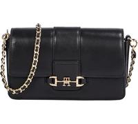 Tommy Hilfiger Heritage Leather Bag with Chain Crossbody Strap, Bandoulière Femme, Taille Unique