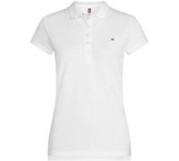 Tommy Hilfiger Heritage Short Sleeve Slim Fit Polo Shirt Ladies CLASSIC WHT 100 8 (XS) Female